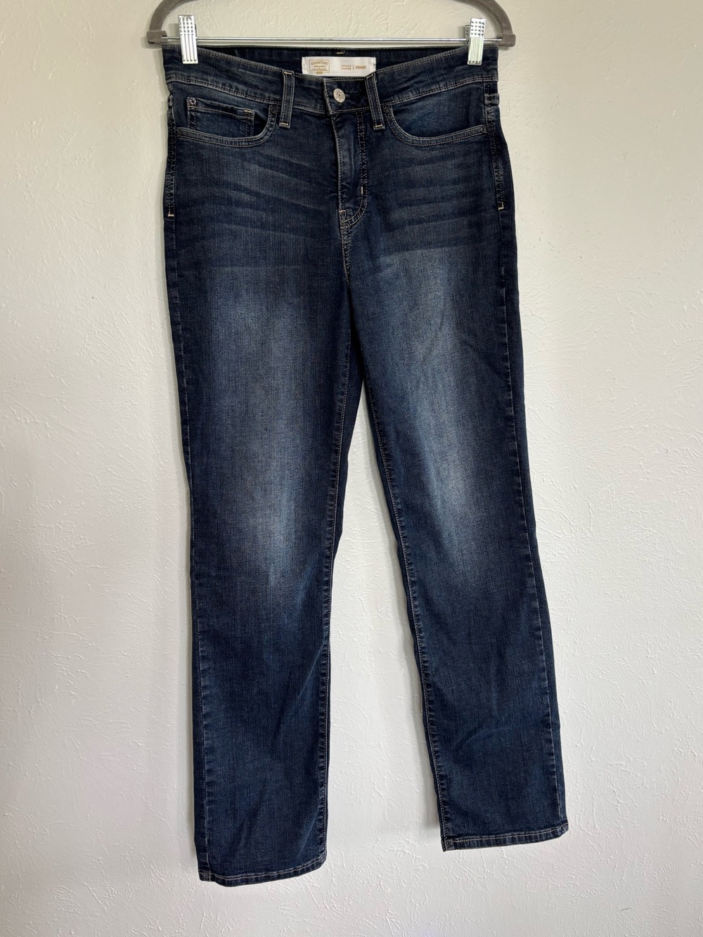 Levi's Dark Blue Straight Leg Jeans